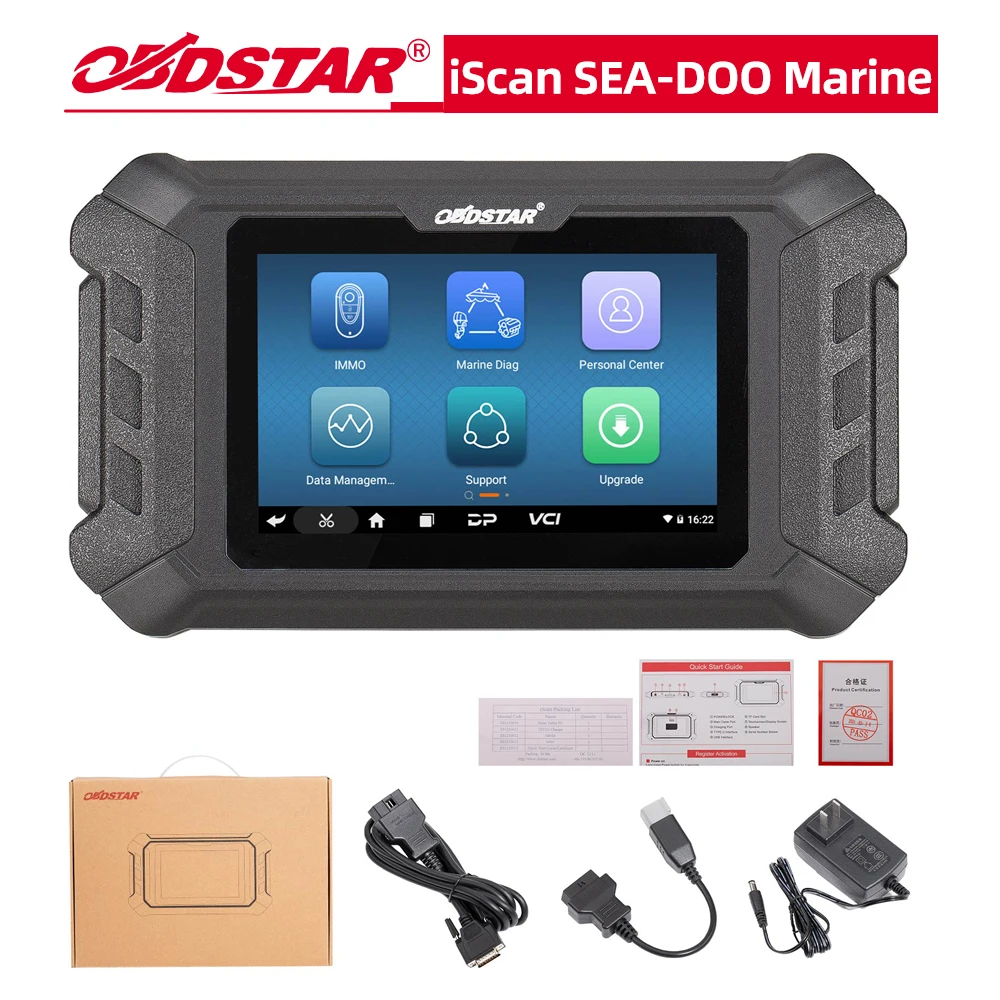 OBDSTAR ISCAN for SEA-DOO Marine Diagnostic Scanner Tool Support for BRP Models up to 2018