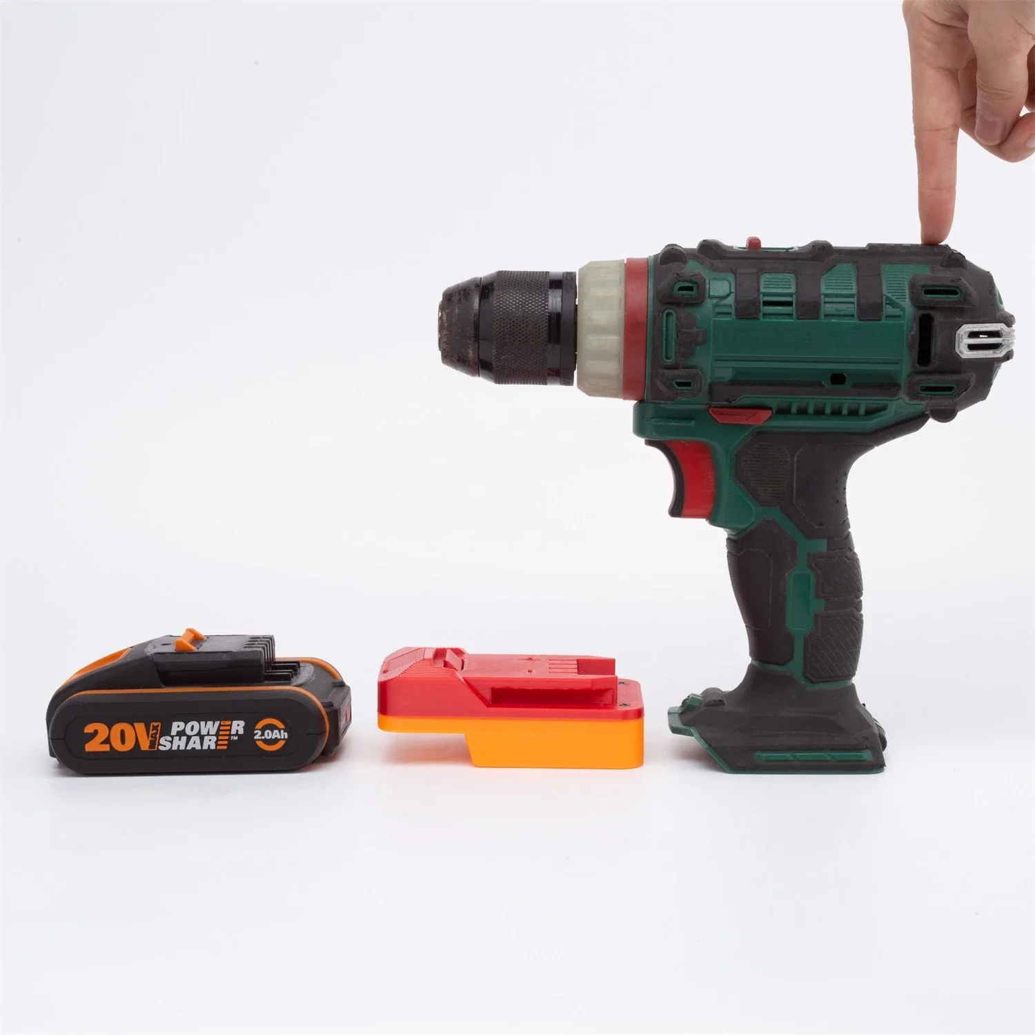 

For Worx 20V 4 PIN Li-Ion Tool Convert To Lidl Parkside X20V Li-Ion Battery Adapter Wireless Portable Power Tool Accessories