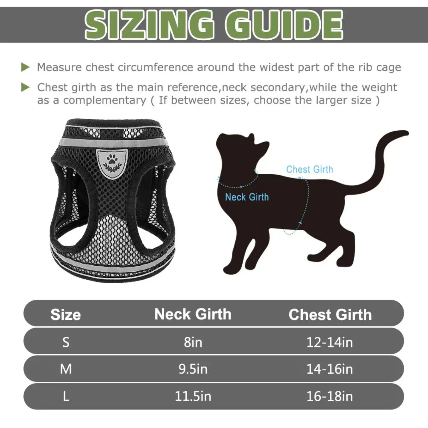 Secure Breathable Mesh Adjustable Harness and Leash Set for Small Dogs and Cats - Comfortable and Stylish Reflective Escape-Proo