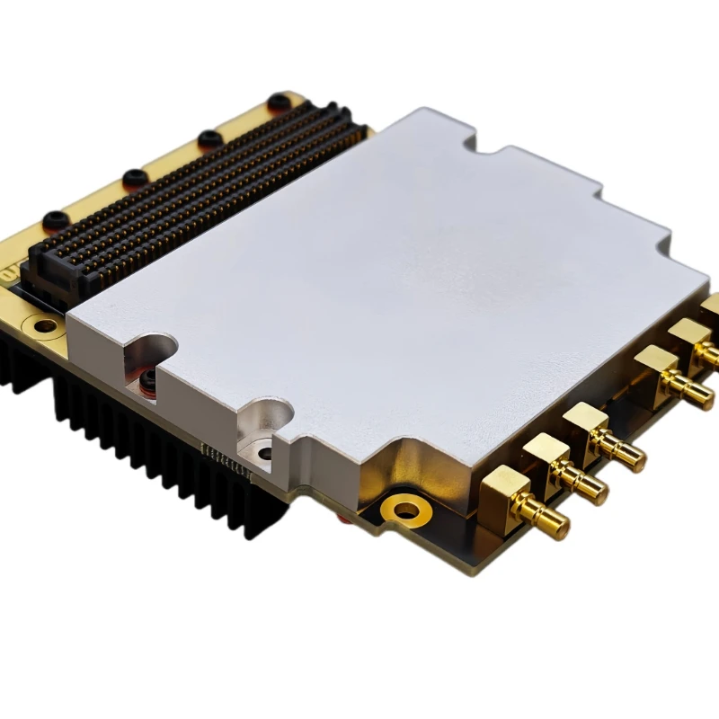 Waveform acquisition occurs high-speed ADDA, 250M+1.2G, AD9643+AD9122, FMC card