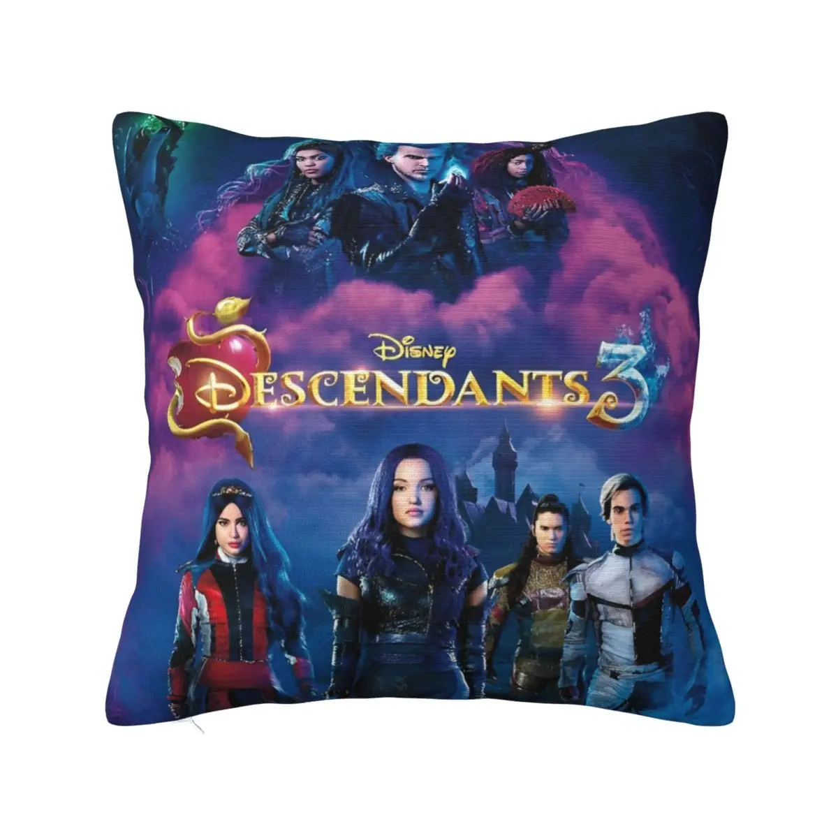 Printed Descendants 4 The Rise Of Red Pillowcase Cushion Cover Gift Kylie Cantrall Throw Pillow Case Cover Home Zippered 40X40cm