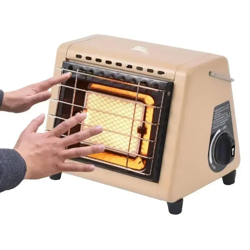 1500W Versatile Gas Heater Portable Rapid heating Foldable Simple operation Energy saving environmental Barbecue Heating Fishing