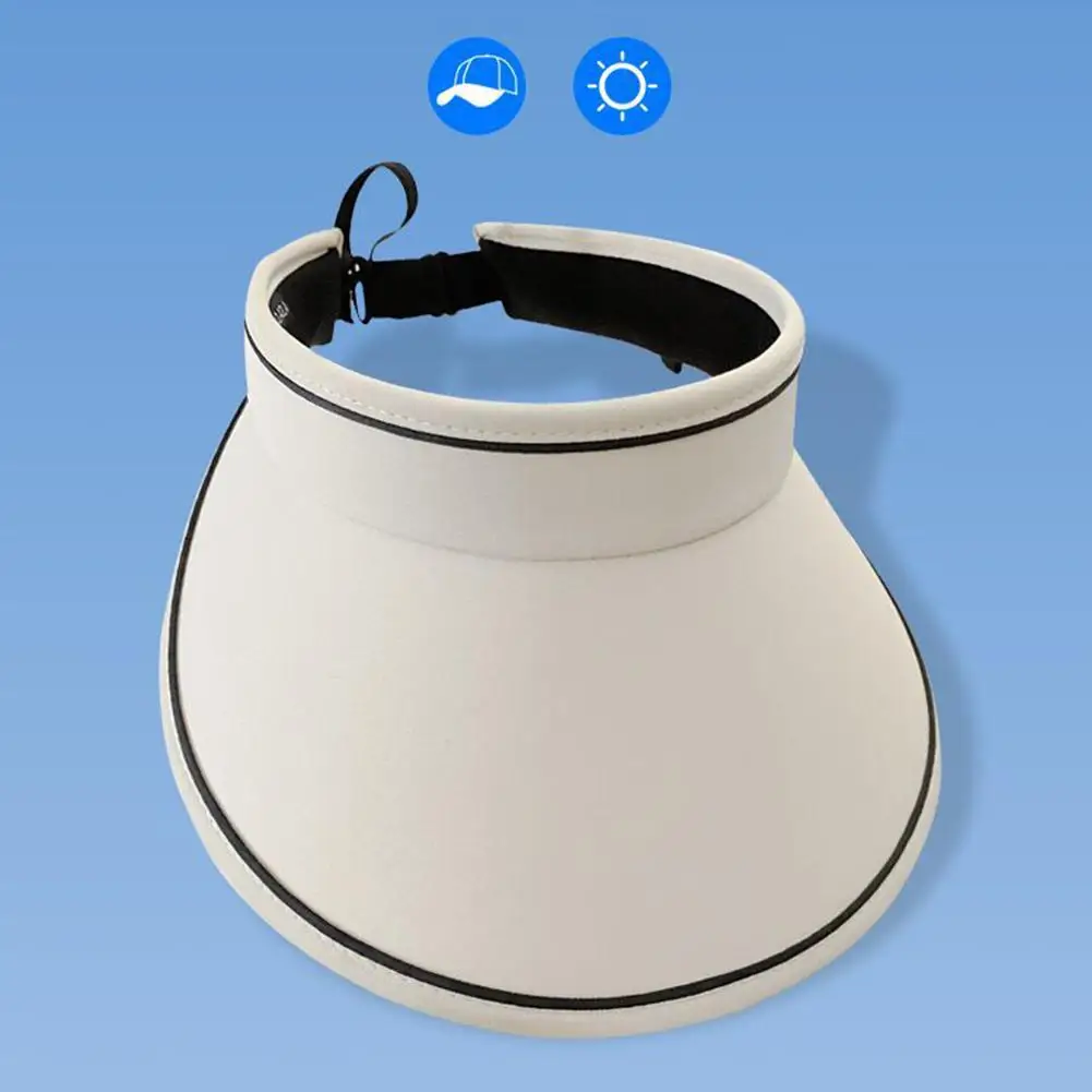 여성 자외선 차단 썬햇 와이드 브림 선네이드 엠프 탑햇 비치 야외 여행 자외선 차단 모자 사이클링 페이스 쉐이드 햇 여성용