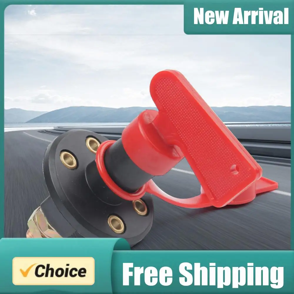 

Universal Battery Switch 12V Battery Power Disconnect Switch Rotary Battery Knob Switch for Auto Truck Boat for Vehicle Car Van