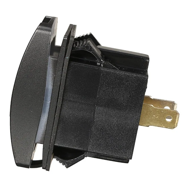 شاحن مفتاح هزاز USB مزدوج مخرج 3.1 أمبير، تصميم مخصص لـ rv والسيارة، مقبس ولاعة سجائر مقاوم للماء مع مؤشر LED #4