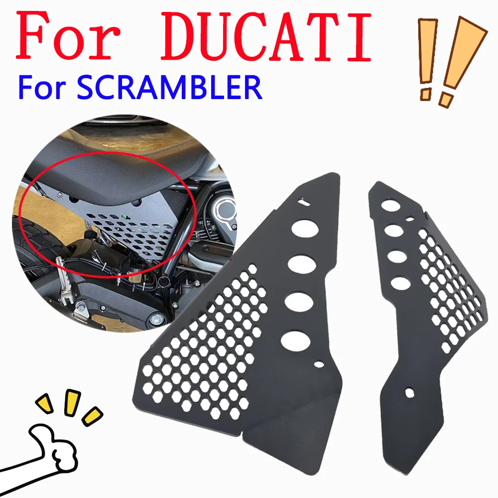 

For Ducati Scrambler Sixty Desert Sled Full Throttle Urban Enduro Motorcycle Accessories Side Frame Cover Panel Protector Guard