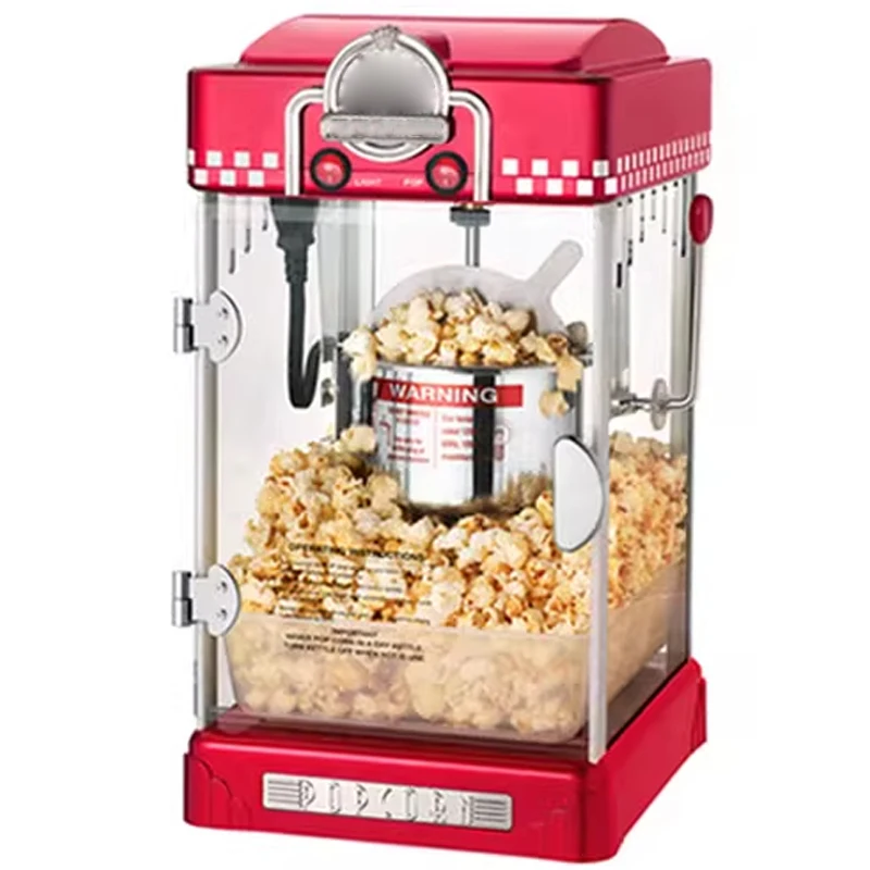 Commercial popcorn machine fully automatic electric heating spherical popcorn machine household small children's popcorn machine