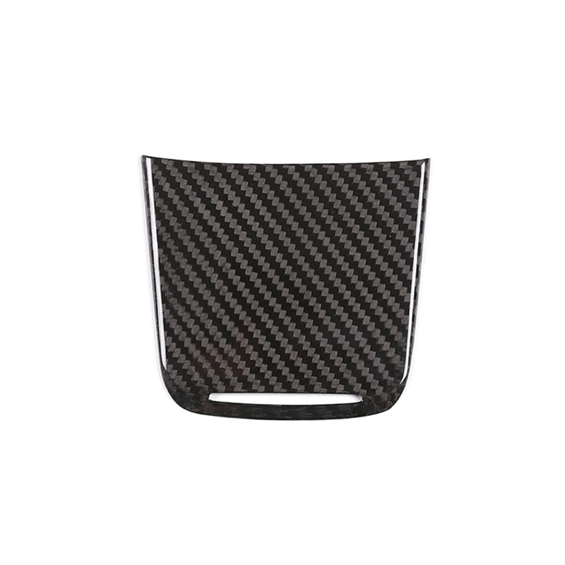 

For Porsche 718 911 2012-2019 Dry Carbon Fiber Central Control Storage Box Cover Trim Sticker Decoration Car Parts Accessories