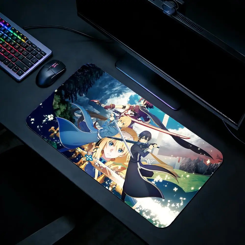 Gaming Mouse Pad SSword Art On - Pc Gaming Online บทวิจารณ์และราคา