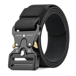 Ceinture de chasse en plein air pour hommes, DulMulti Function, Skip Survival, Marine Corps, Canvas for Nylon, Male fraîchement, Armée, Haute qualité