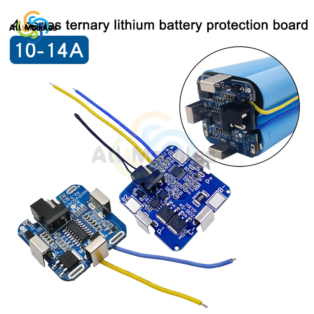 BMS HXYP-4S-CM15 HXYP-4S-BD21 Ternary Four String Lithium battery protection board Hand electric drill tool protection board