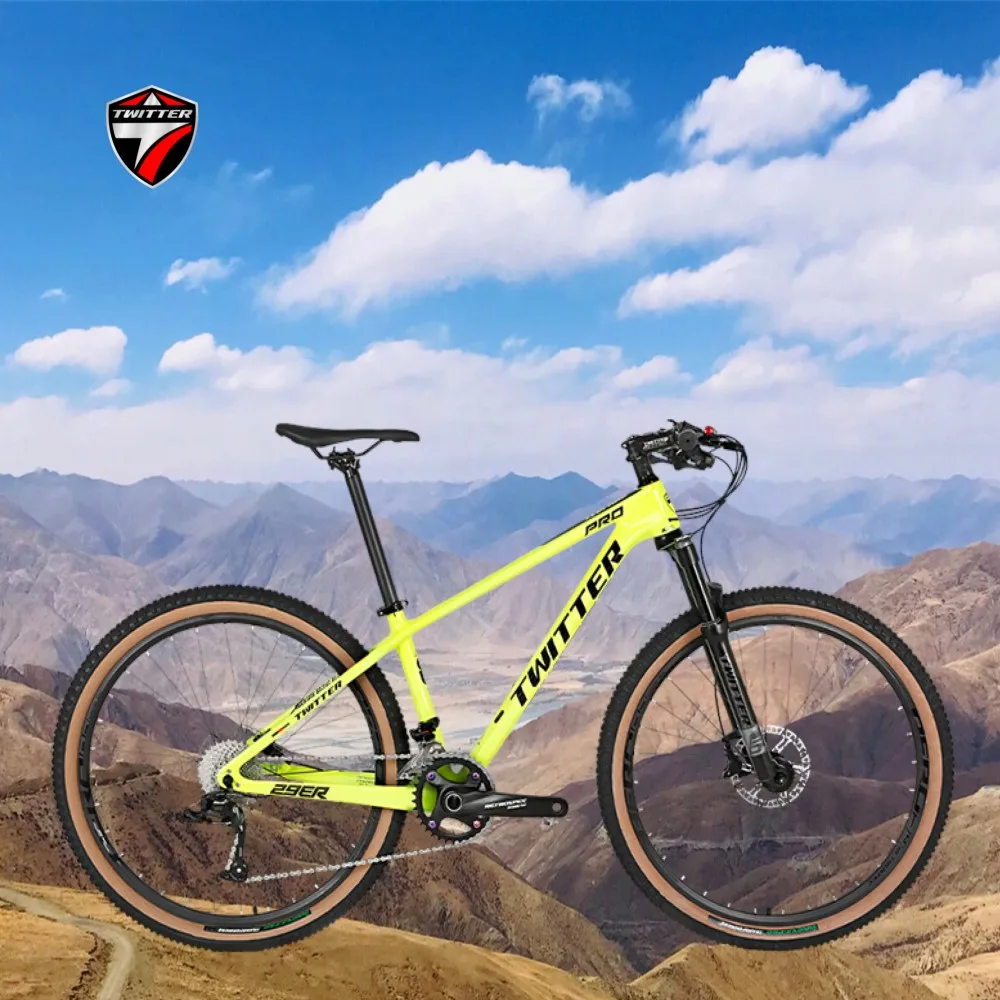 

2023 TWITTER bicycle LEOPARDpro RS-3*12S Inner routing oil dish 27.5/29" MTB XC class T800 carbon fiber mountain bike bicicletas