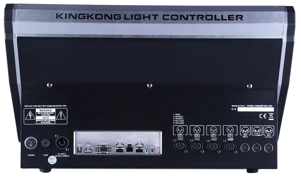 Equipo de iluminación de escenario profesional Consola táctil digital DMX512