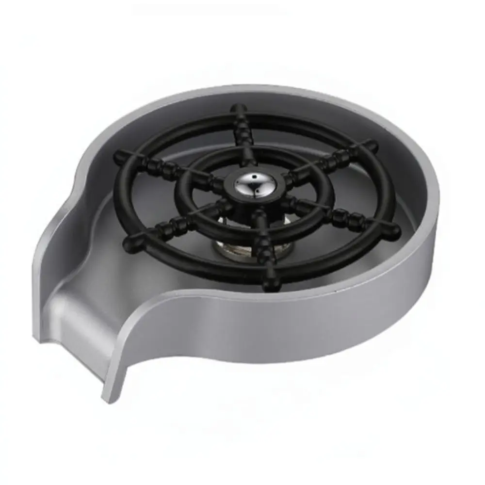 Stainless Steel Automatic Cup Washer High Pressure Rinser Kitchen Sink Faucet Attachment Glass Cleaner Tool Bar Accessories