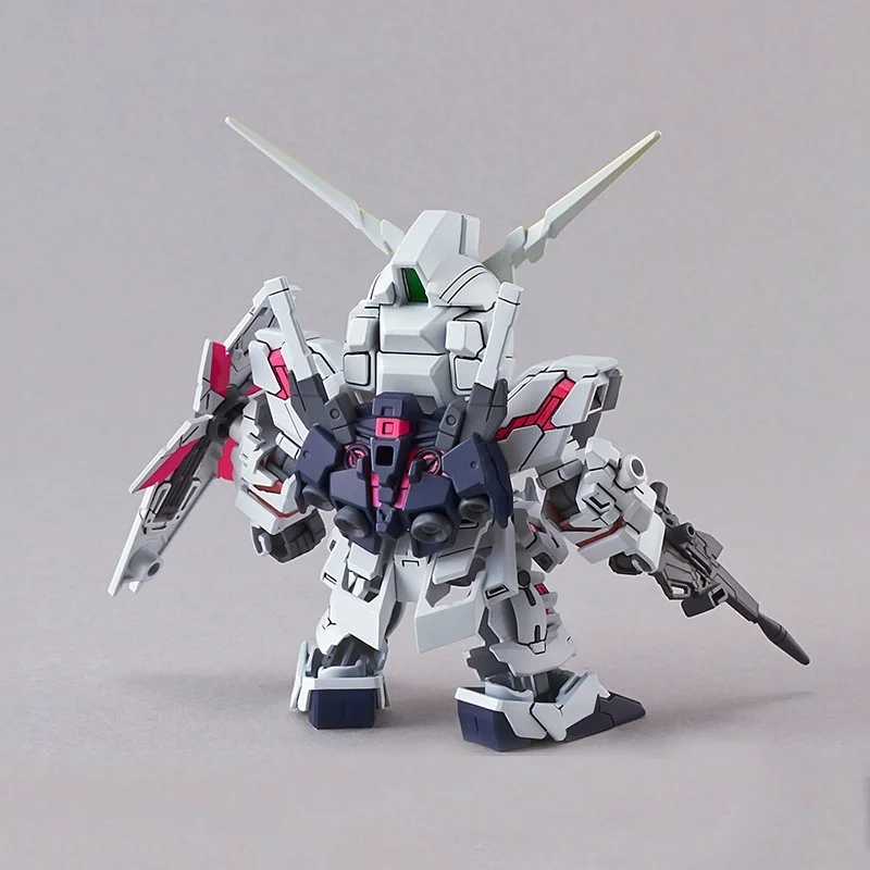반다이 건담 모델 키트 애니메이션 피규어 SD BB EX-스탠다드 005 RX-0 유니콘 정품 건프라 액션 토이 피규어 어린이용 장난감