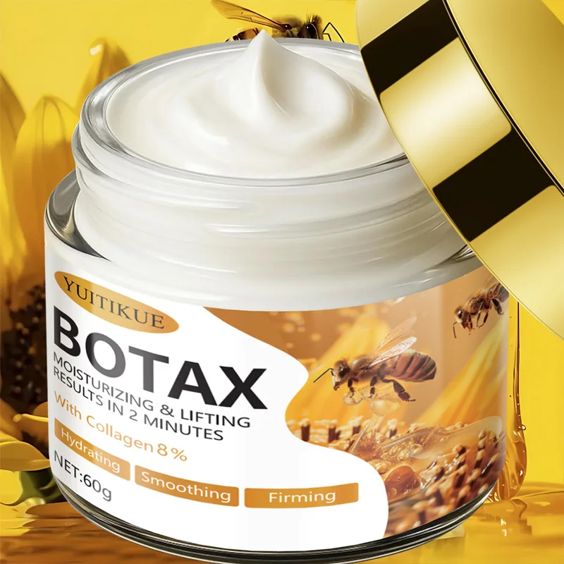 كريم ثبات YUITIKUE BOTAX 60 جرام - رفع ومرطب لمدة دقيقة، 8% كولاجين، نسيج حليبي حريري، لطيف وآمن