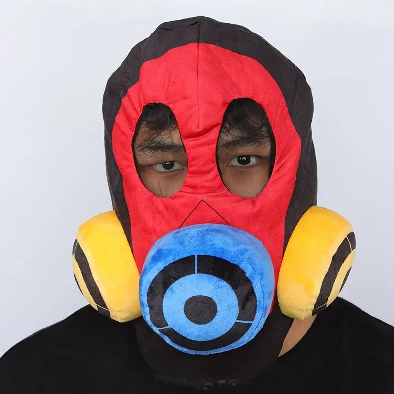 Unisex Poppy Plush Mask For Adult Playtime 3 Gas Mask Headgear