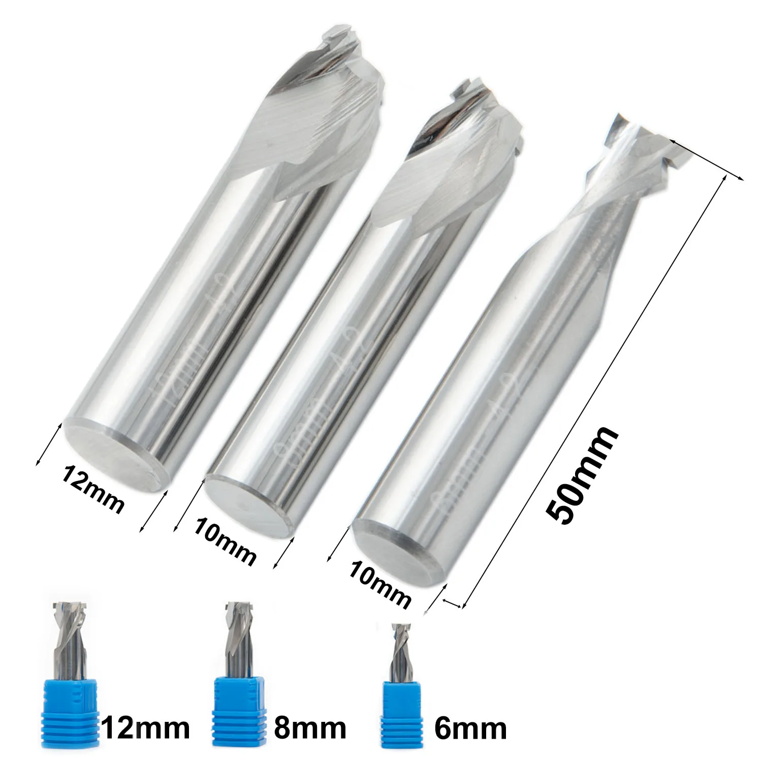 Imagem -02 - Acrílico Led Neon Sslotting Faca Mini Publicidade Palavras Light Strip Moldagem End Mill mm mm 12 mm Carboneto de Tungstênio