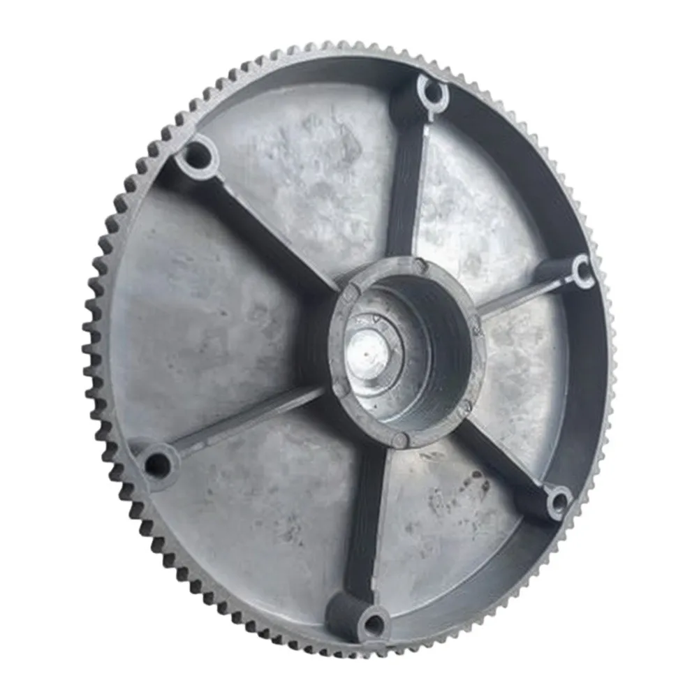 Friction Disc 168mm Aluminum ADC12 for Snowblower Drive System Tooth For Surface Design Lightweight and Reliable