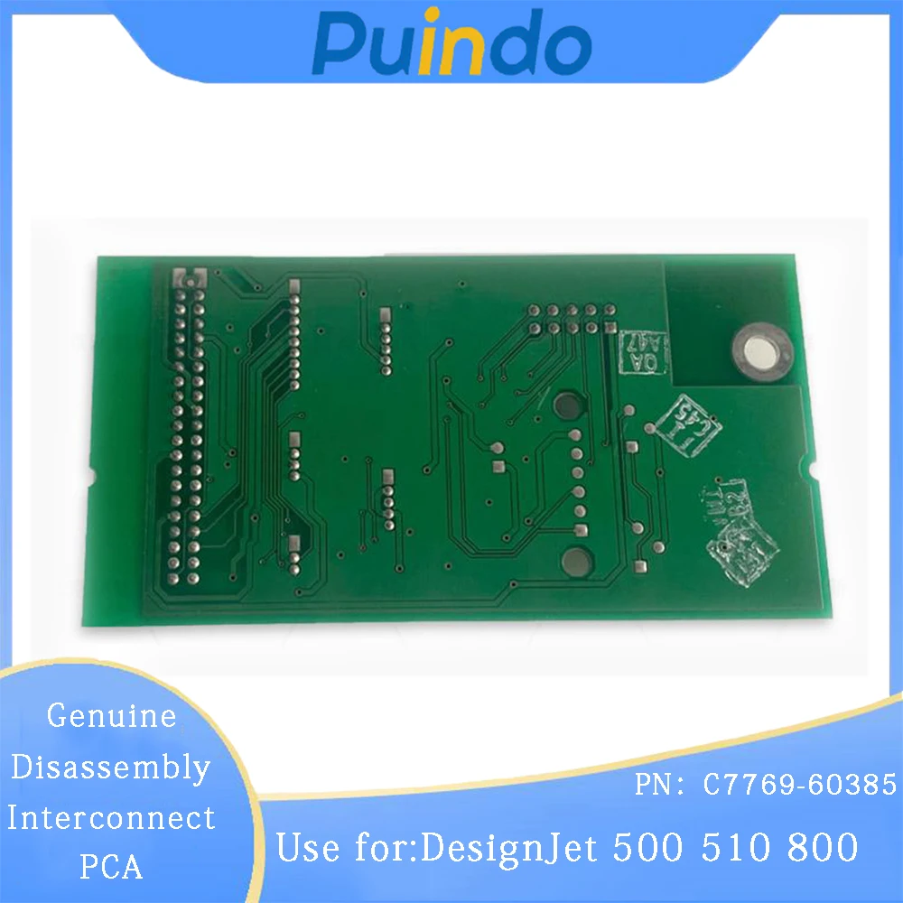 C7769-60385 Genuine Disassembly Interconnect PCA for HP DesignJet 500 510 800 Interconnect PC board