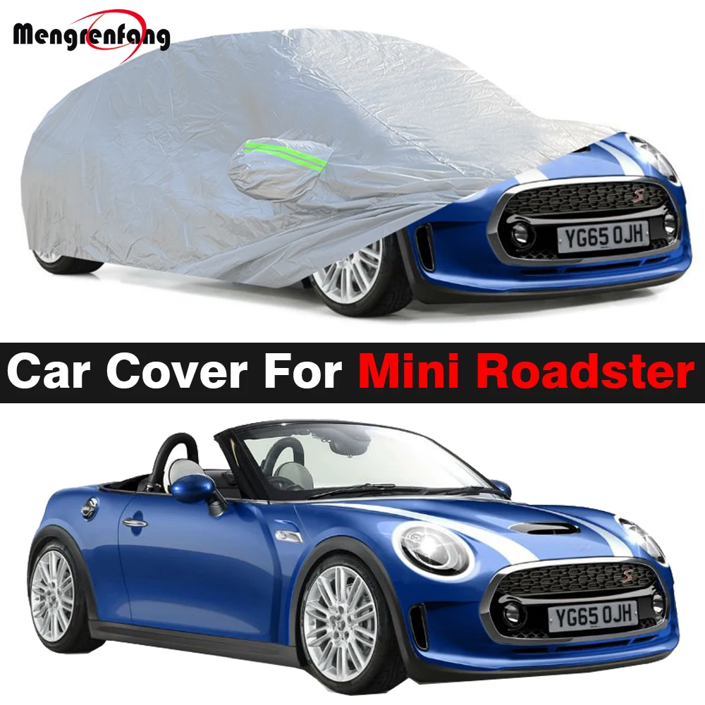 Car Cover For Mini Roadster 2012-2015 Anti UV Sun Rain Snow Protection Duable Auto Cover Windproof