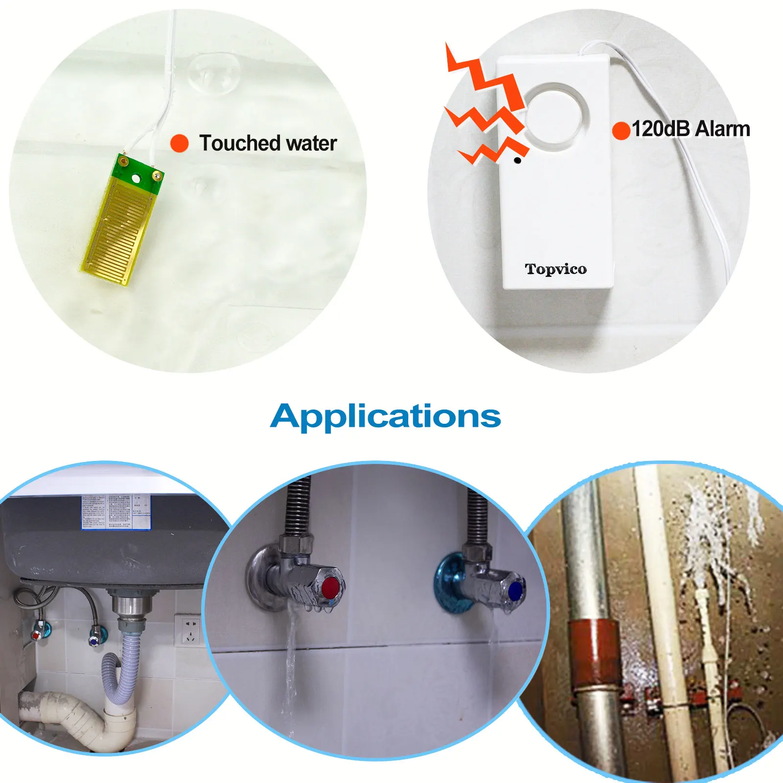 Рисунок 3 - датчик утечки воды детектор утечки