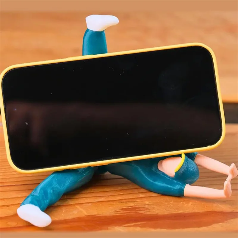 3D Breakdancer Mobile Phone Holder Creative Portable Adjustable Cool Breakdance Phone Support Stand