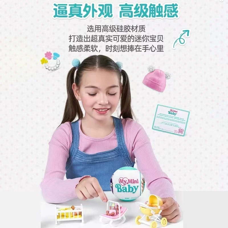 الجديد في المخزون ZURU My Mini Baby Version 2 Miniverse Anime Action Figres صندوق أعمى كرة أطفال الجيل الثاني لعبة هدايا اللعب