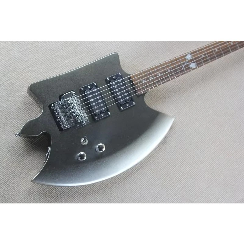 جيتار كهربائي على شكل محاور قتال 6 أوتار من STLF Weifang