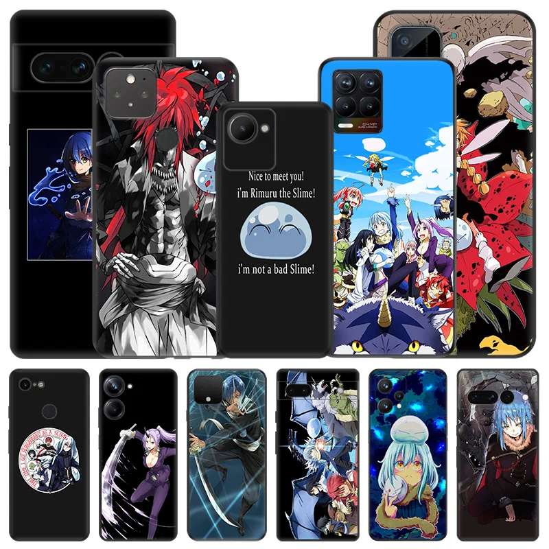 Soft Phone Cases For Pixel 8a 7a 6a 7 6 8 That Time I Got Reincarnated as a Slime Honor X8b X9b 70 90 X6 X7 X8 X9 A Magic5 Cover