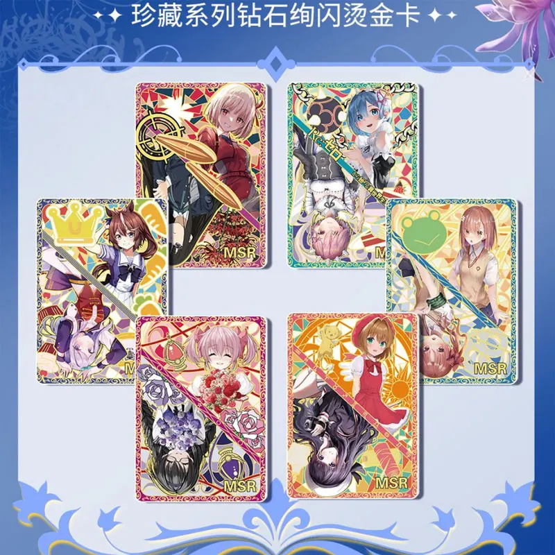 2024 la piรน nuova dea storia 2 m12 Collection Card Beautiful Cute Anime Waifu Booster Box ACG CCG TCG Doujin Toys And hobby Gift