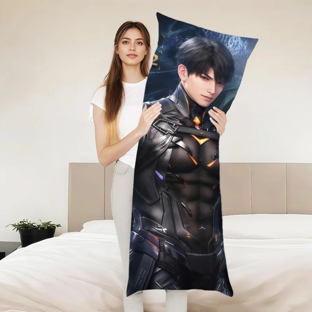 Caleb Rafayel Love and Deepspace Long Rectangle Body Pillowcase Bed Comfort Sofa Decoration Dakimakura Pillow Cover