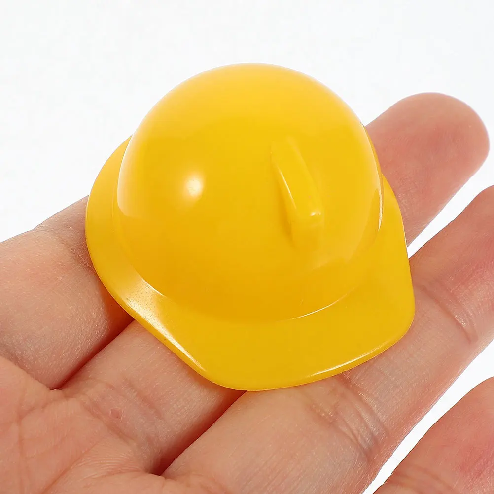 40 stuks mini-bouwhelmen lichtgewicht plastic hoed voor huisdier vogel kip decor aankleden partij gunst ambachtelijke aanbod