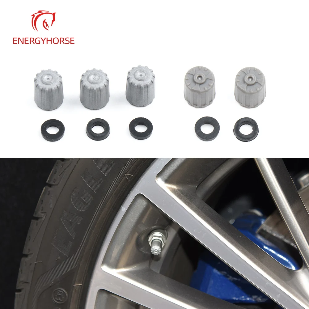 Universal Car Tire Valve Cap Tyre Valve Airtight Cover Waterproof Dust For BMW For Mercedes Benz