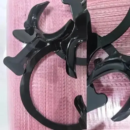 

3Pcs Dental Intraoral Cheek Lip Retractor Dental Mouth Opener Oral Care Plastic C-Shape