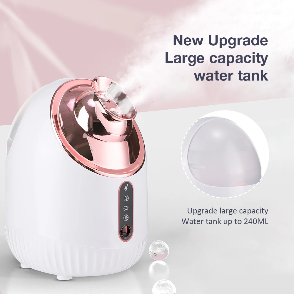 Facial Sauna Home Spa Warm Mist Moisturizing Pore Cleanser Removing Acne Aromatherapy Skin Care Face Steamer