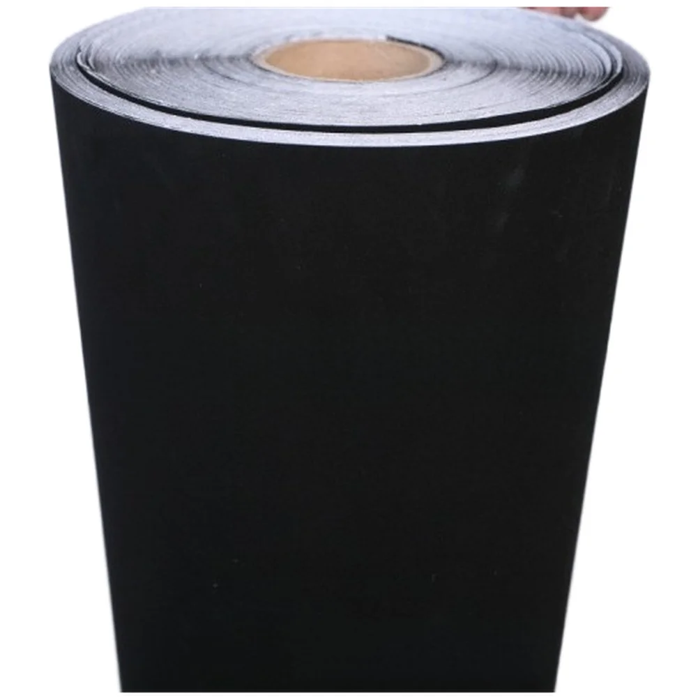 Velvet Fabric Wallpaper Stickers for Furniture For Jewelry Box Drawer DIY Decor PVC 30x100cm Scratch Resistant Black Red