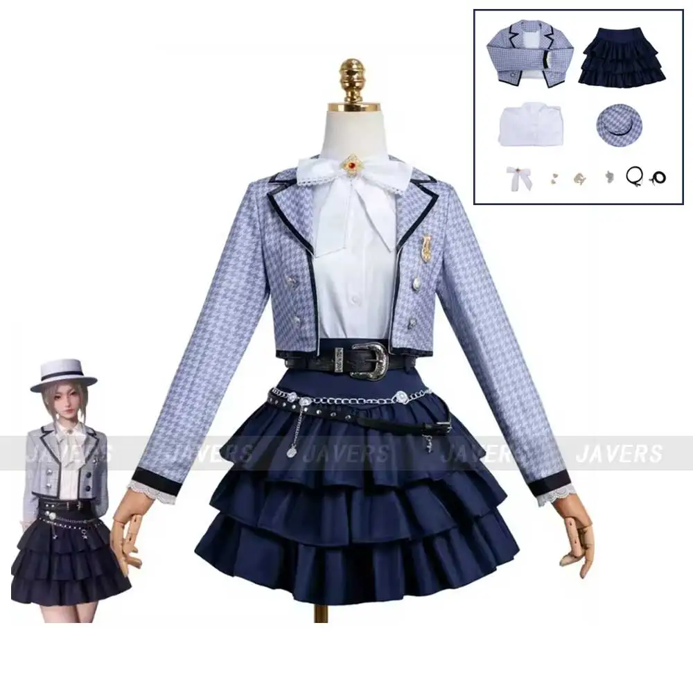 

Game Love and Deepspace Heroine Zayne Xavier Rafayel Miss Hunter Cosplay Costume British Style Uniform Woman Cute Party Suit