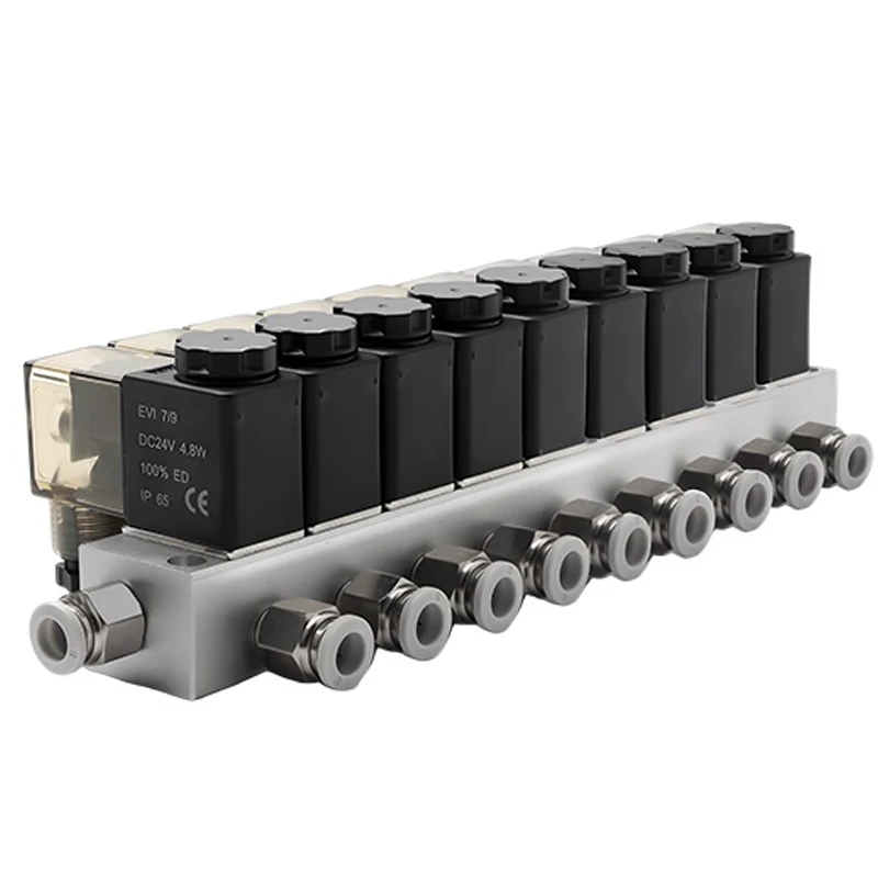 

Электромагнитный клапан, нормально закрытый 2V025 AC220V DC12V24V Многоходовой комбинированный клапан, воздушный магнитный пневматический 2V025-06 2V025-08