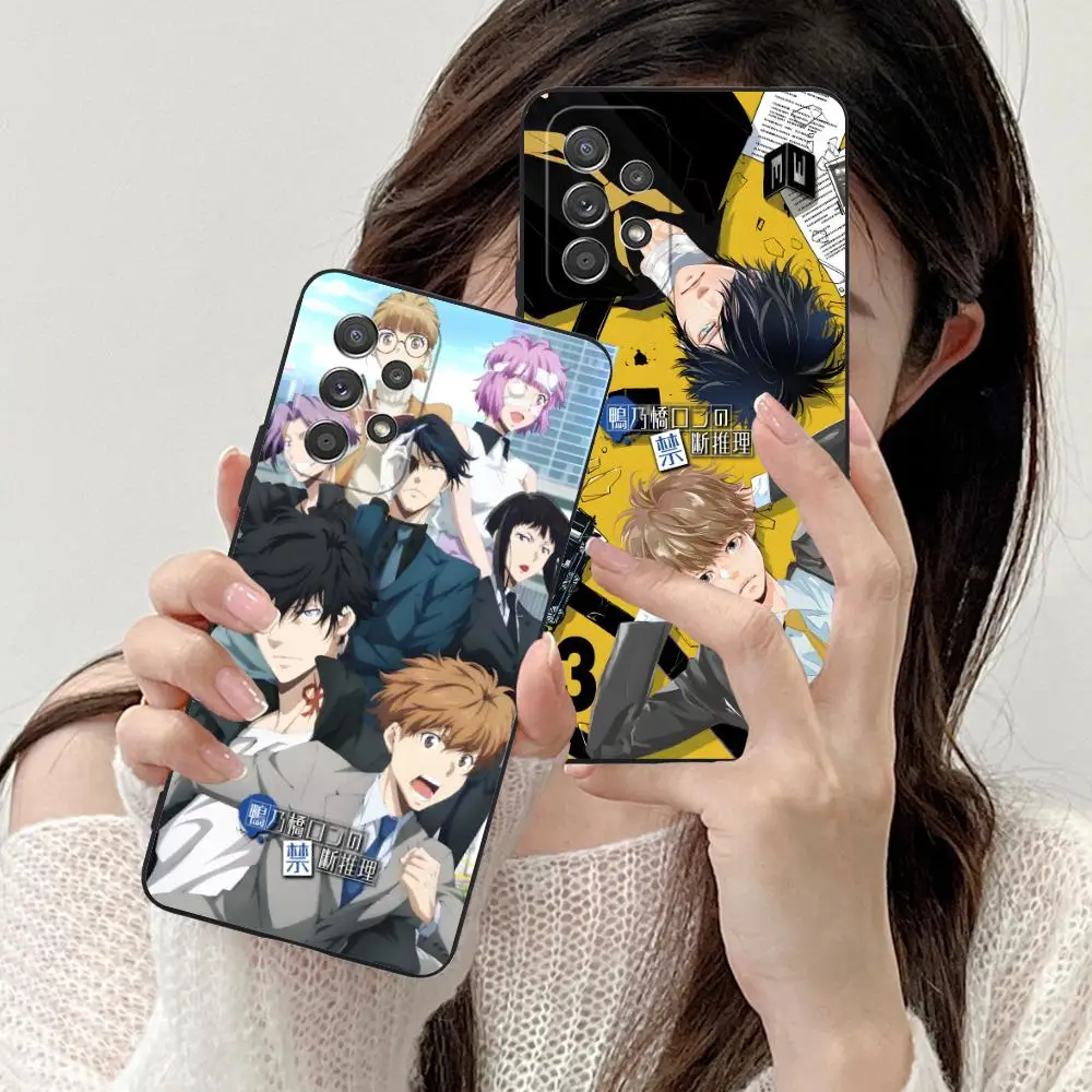 Funda de teléfono Kamonohashi Ron de Anime para Samsung Galaxy M55 54 42 35 34 33 32 23 22 15 14 13 12 F55 5G, funda colorida bonita
