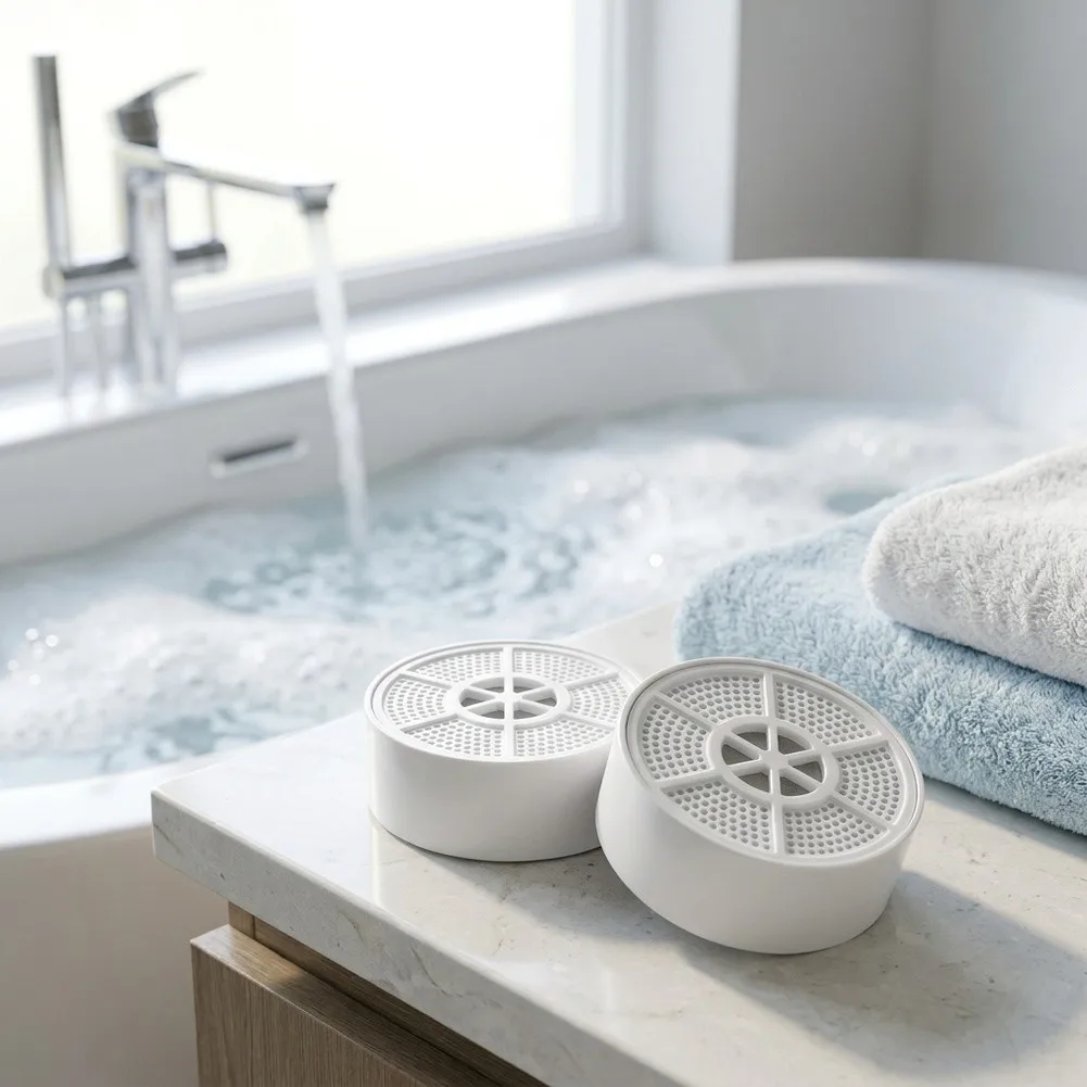 For Bathtub Filter Cartridge Replacement for Home Bath Devices Effective Contaminant Reduction For Bathtub Filter