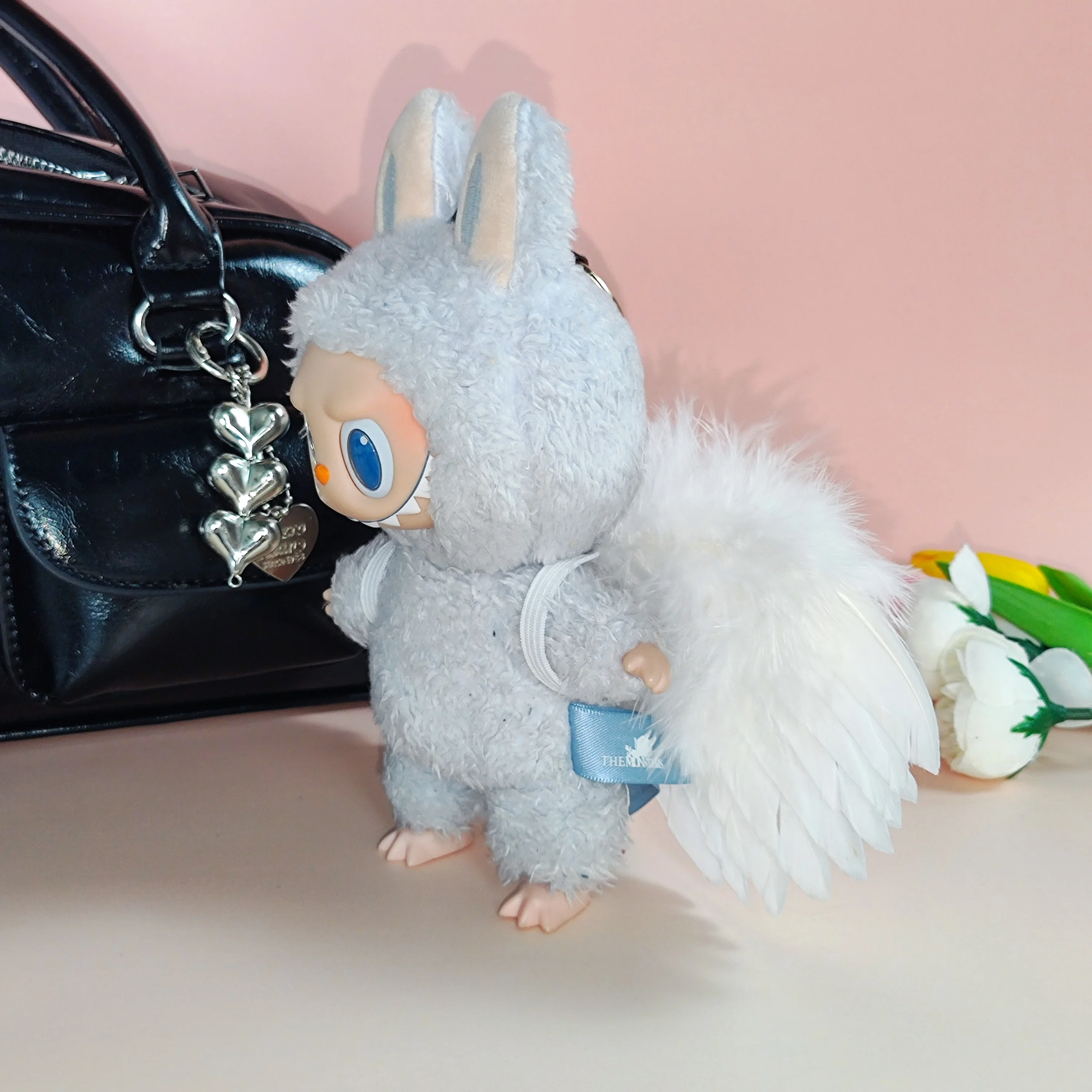 Clothes Set Compatible with Labubu, 6.7 Inches Cute Doll Clothes for Dress up Unique Style  Wings