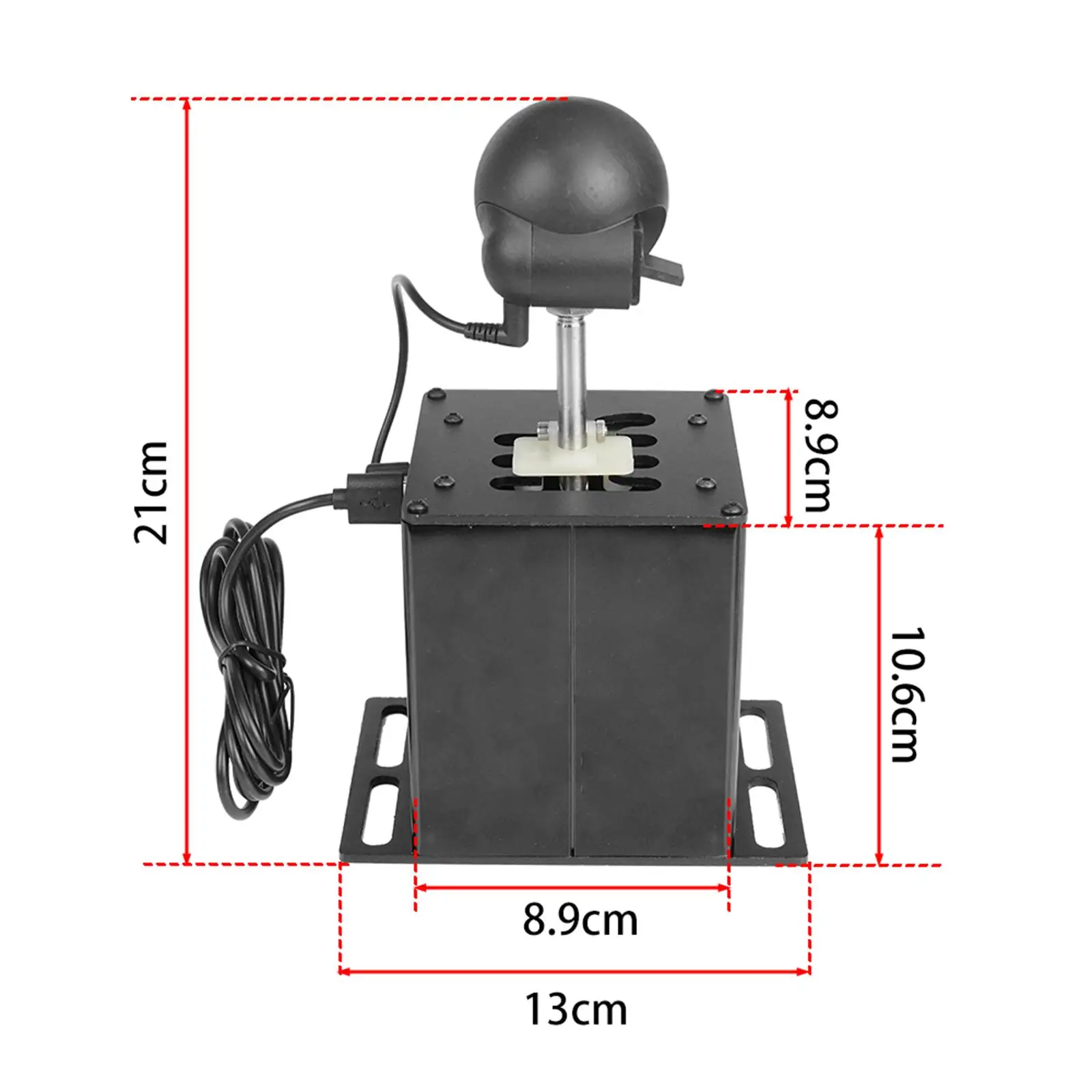 Palanca de cambios secuencial para PC, simulador Usb, palanca de cambios, simulador de camión USB para Thrustmaster TH8A T300RS T500 GT