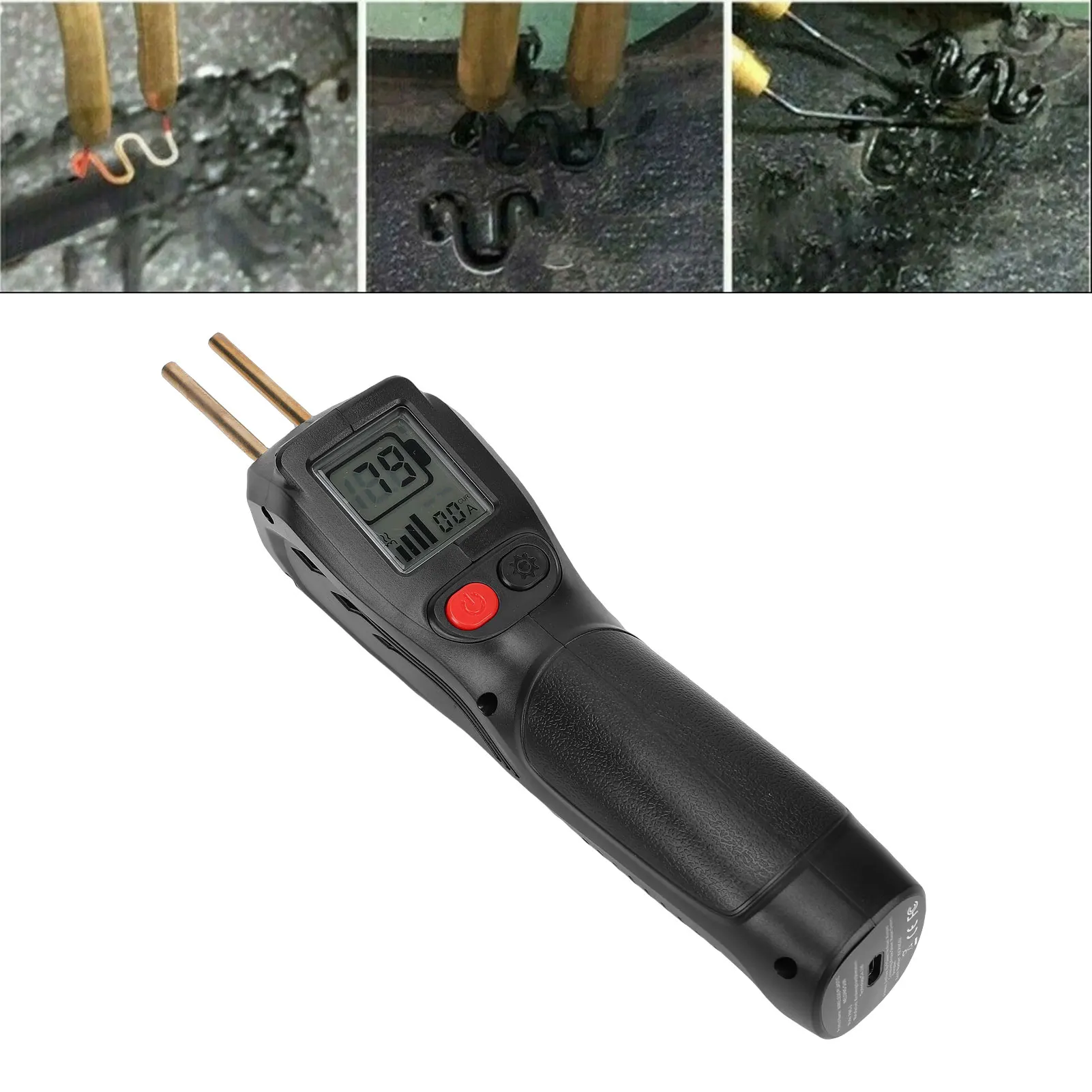 Plastic Repair Welder Kit with 200 Staple Handheld Cordless Hot Welding Nail Gun for Car Bumper Dashboard Lamp Holder Black
