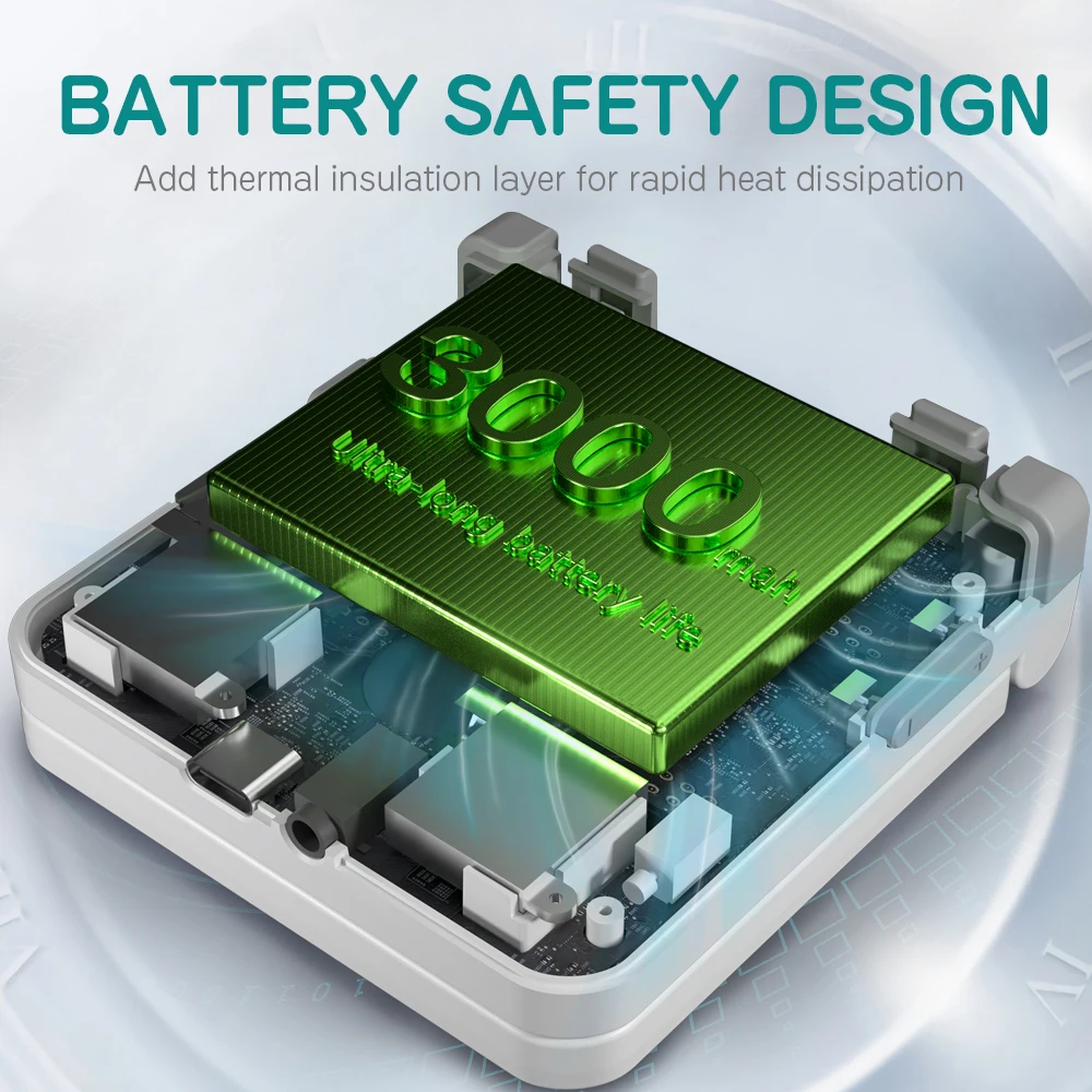 MIYOO FLIP V2 مشغلات الألعاب المحمولة 3.5 ''IPS شاشة نظام لينكس البصل OS ألعاب الفيديو وحدات التحكم حافظة مجانية ألعاب هدية ريترو الألعاب