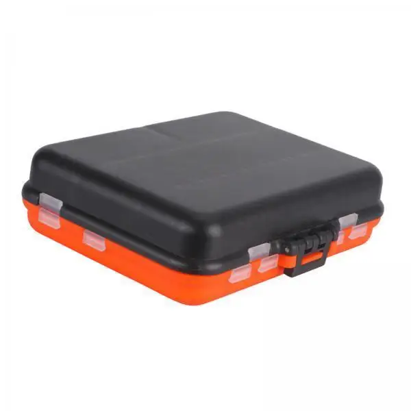 Fishing Boxes Organizer PP Hard Case Pocket Size Adjustable Slots for Artificial for Lake and Sea