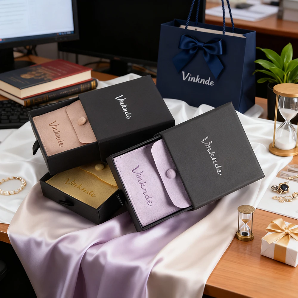 

9x9x3,2 см черная коробка для упаковки ювелирных изделий, индивидуальный логотип, кольцо, серьги, ожерелье, подарочный чехол для хранения, бумажный выдвижной ящик, коробки, сумки