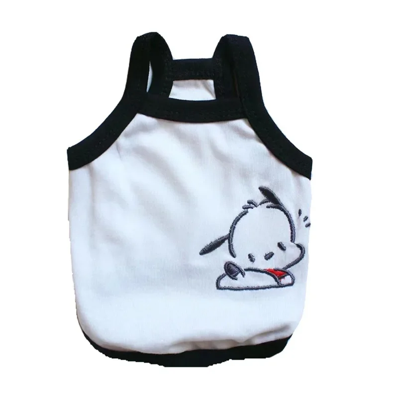 Miniso Sanrio Pet Clothes Pochacco Accessories Cute Beauty Cartoon Anime Dog and Cat Undershirt Anti-Shedding Toys for Girl Gift