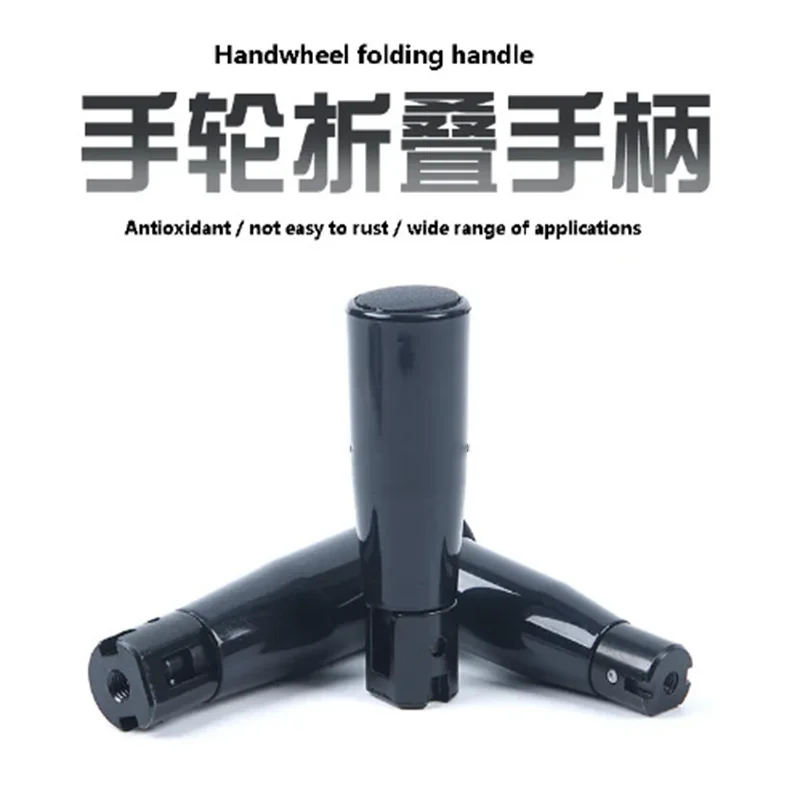 

New1pc Folding Handle Grip Revolving Handle Handwheel Crank Foldable Handle 50/63/80mm Machine Tool Hand Wheel Accessories