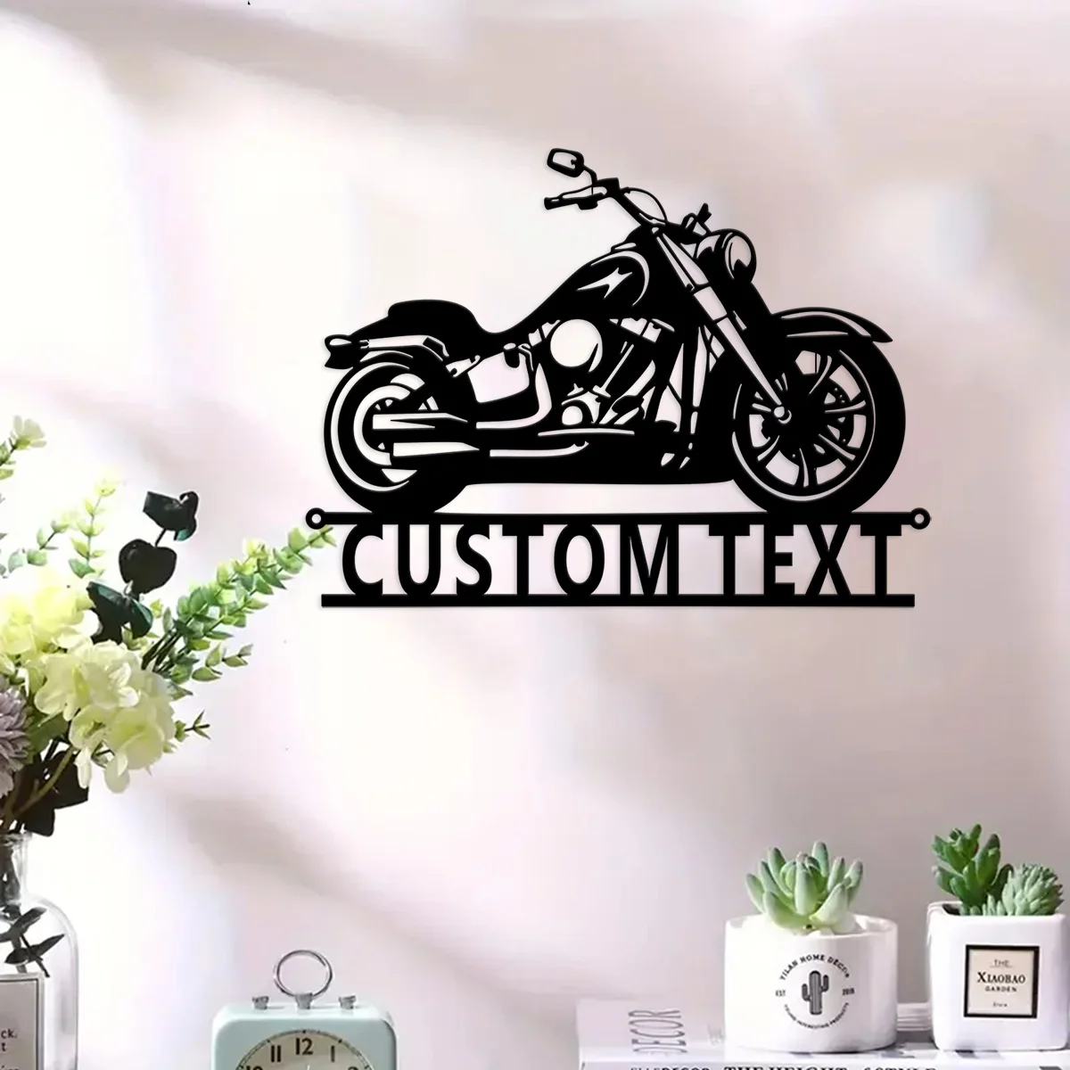 

Custom Personalized motorcycle metal wall art custom motorcycle signs dealership opening gifts